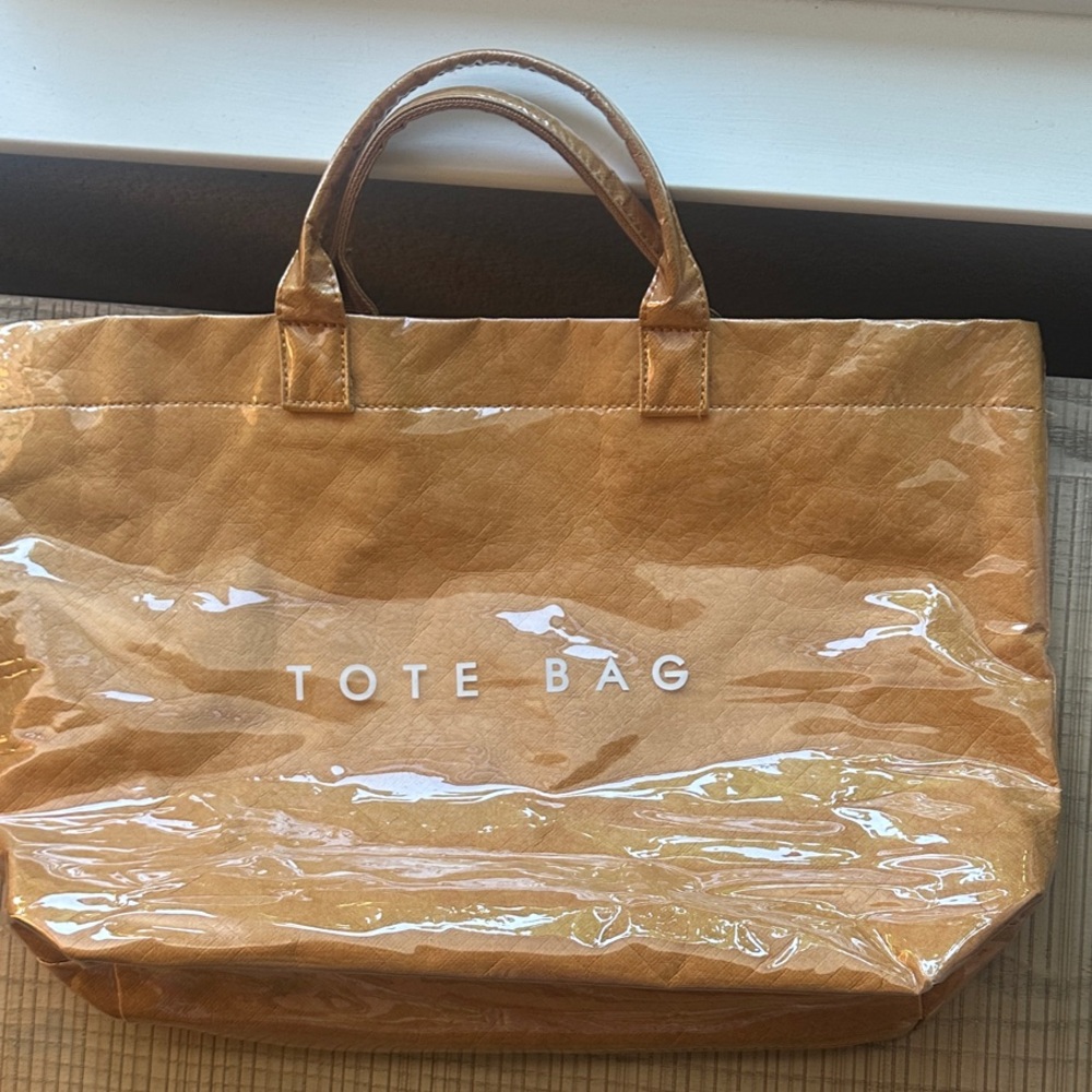 Plastic coated Tote Bag